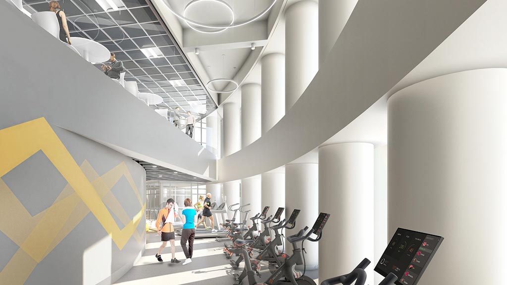 Tampa 地标建筑 Rivergate Tower 翻新升级,打造优雅新入口-8