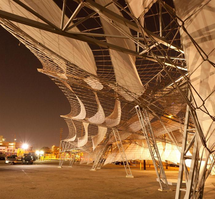 南加州大学建筑学院毕业典礼临时展馆,美国 / Oyler Wu Collaborative-11