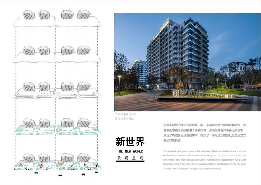 北戴河远洋蔚蓝海岸B2路海岸小街景观更新 |  北京远洋 | 中国河北秦皇岛-11