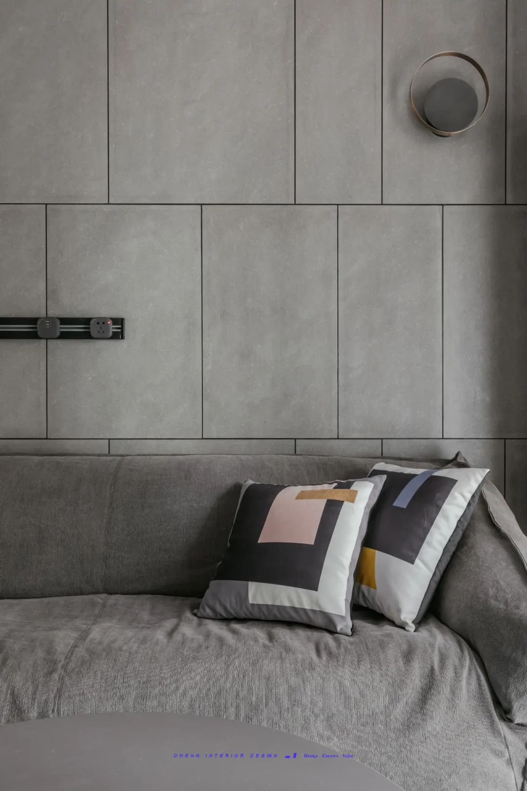 STONE 那一度灰——水泥质感的灰色空间设计-12