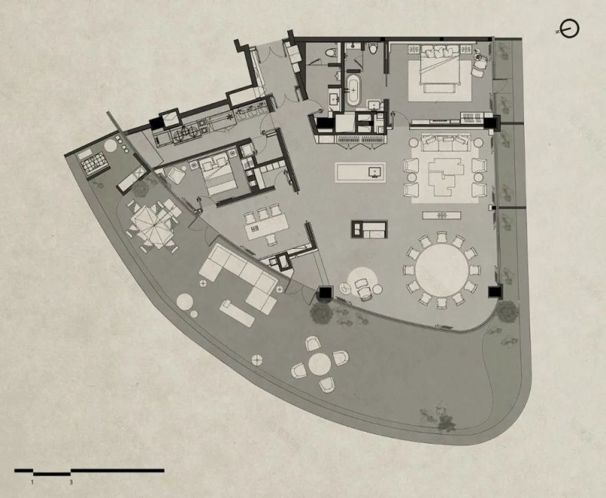 西湖边的家丨中国杭州丨AKASA万界设计事务所-49