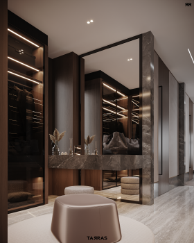 Dark Master Bedroom