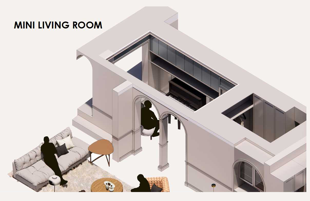 法式复古清新浪漫舒适自然风住宅设计丨中国上海丨上海示觉室内设计事务所-33