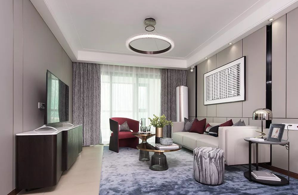 融创襄阳滨江一号样板房 | 现代时尚的国际范空间-5