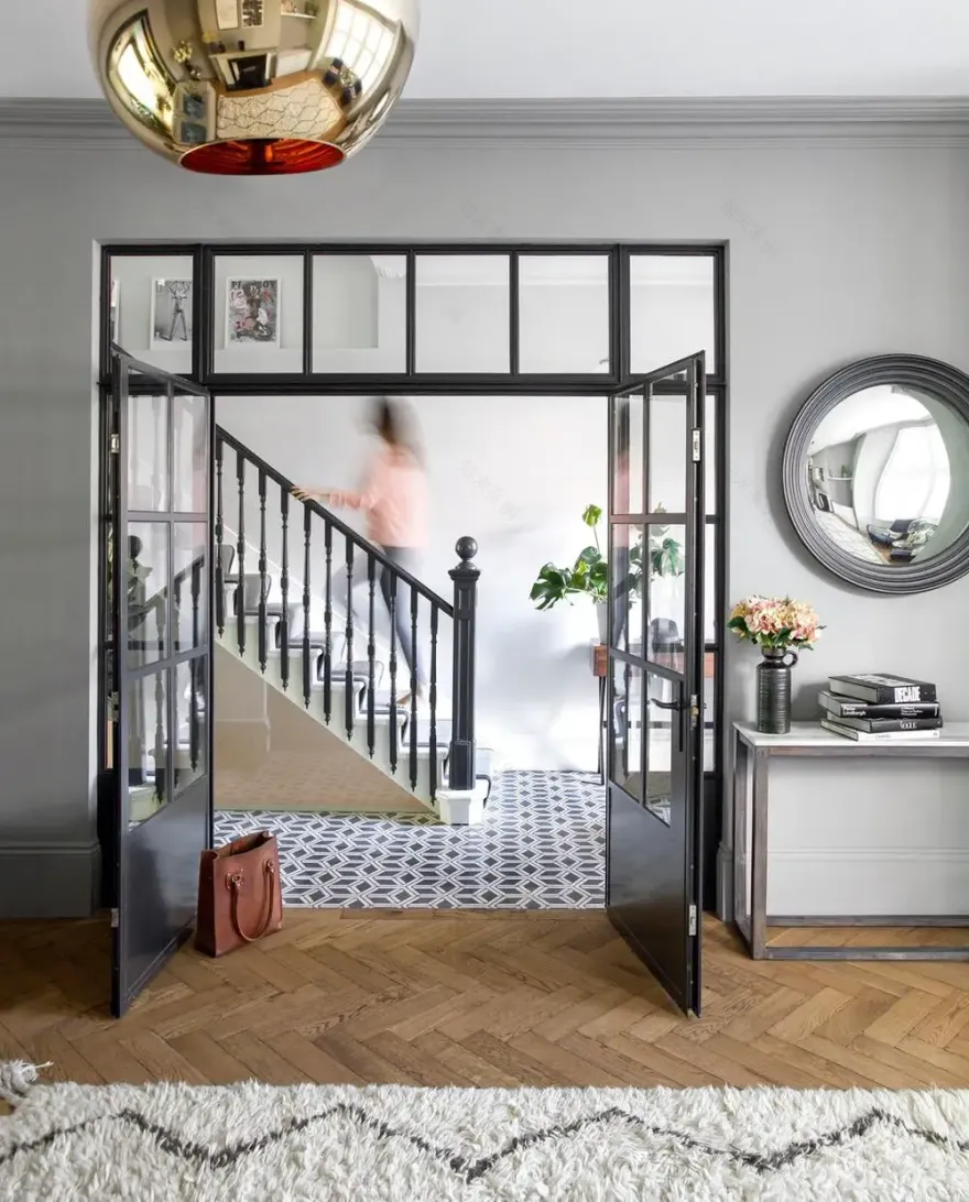 伦敦明亮的当代维多利亚式住宅翻新-5