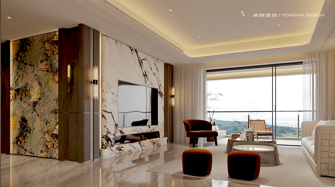 永安新作丨深铁懿府240㎡【山林意象·悠然雅居】-42