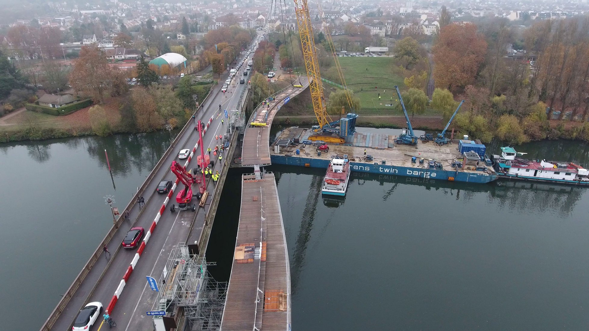 Dietmar Feichtinger塞纳河人行天桥丨法国丨Dietmar Feichtinger Architectes-45