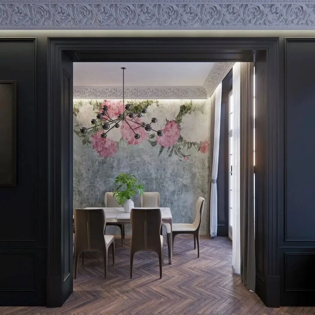 欧式别墅室内设计丨俄罗斯莫斯科-41