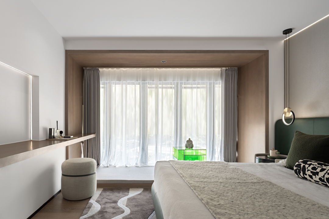 镜中树,水中月 · 63·2㎡绿色城市住宅设计丨中国深圳丨佰思创意设计-24