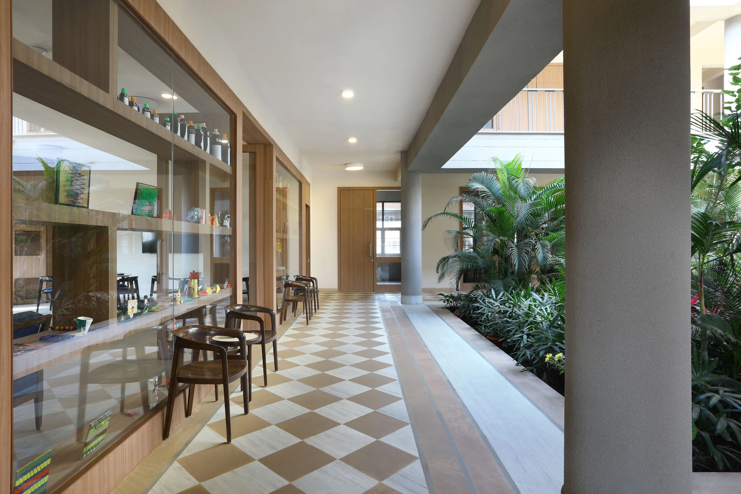 标志性学校丨印度博帕尔丨CP Kukreja Architects-9