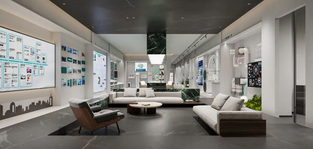 200m²长治海信中央空调展厅等多个展厅设计丨中国长治丨周笙笙全案设计工作室-28