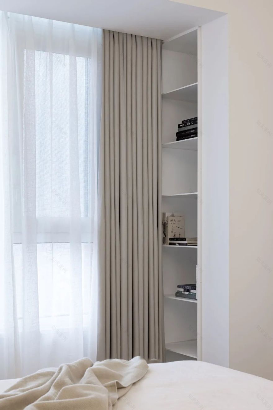 水泥漆+原木,感受极简的温度 | 吾索设计-52