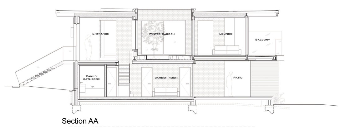 4 Вида（中心带花园的私人别墅）丨英国温彻斯特丨AR Design Studio-29