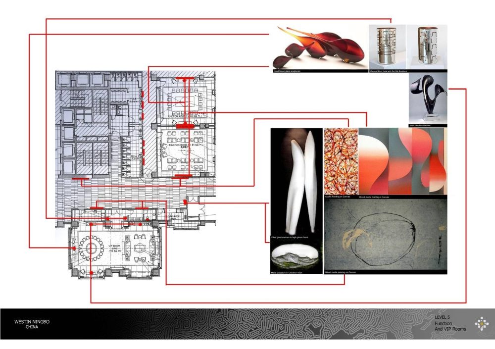宁波威斯汀酒店软装方案 | 现代与传统的美学融合-29