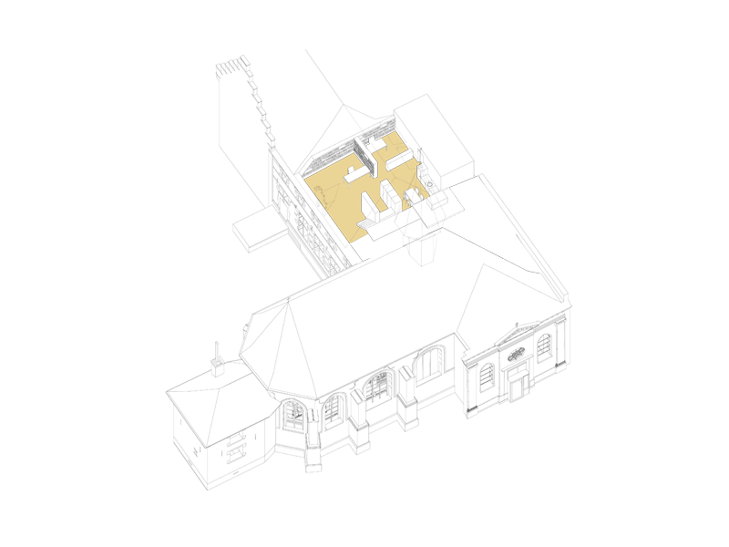 Chapelle de Rebecq改造为图书馆项目丨Binario architectes,NN Studio-30