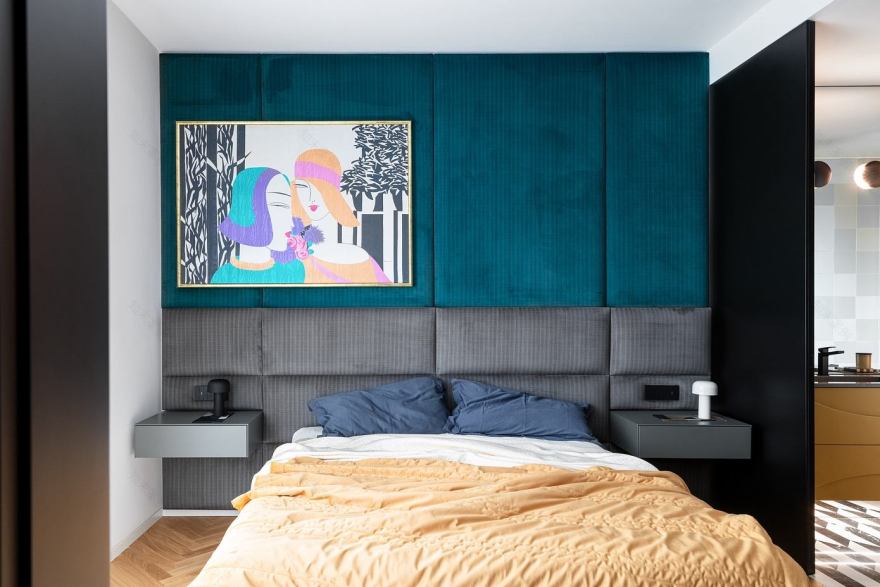 “New retro’:色彩与光影塑造的那不勒斯活力住宅丨意大利那不勒斯丨建筑师 Carmine Abate-6