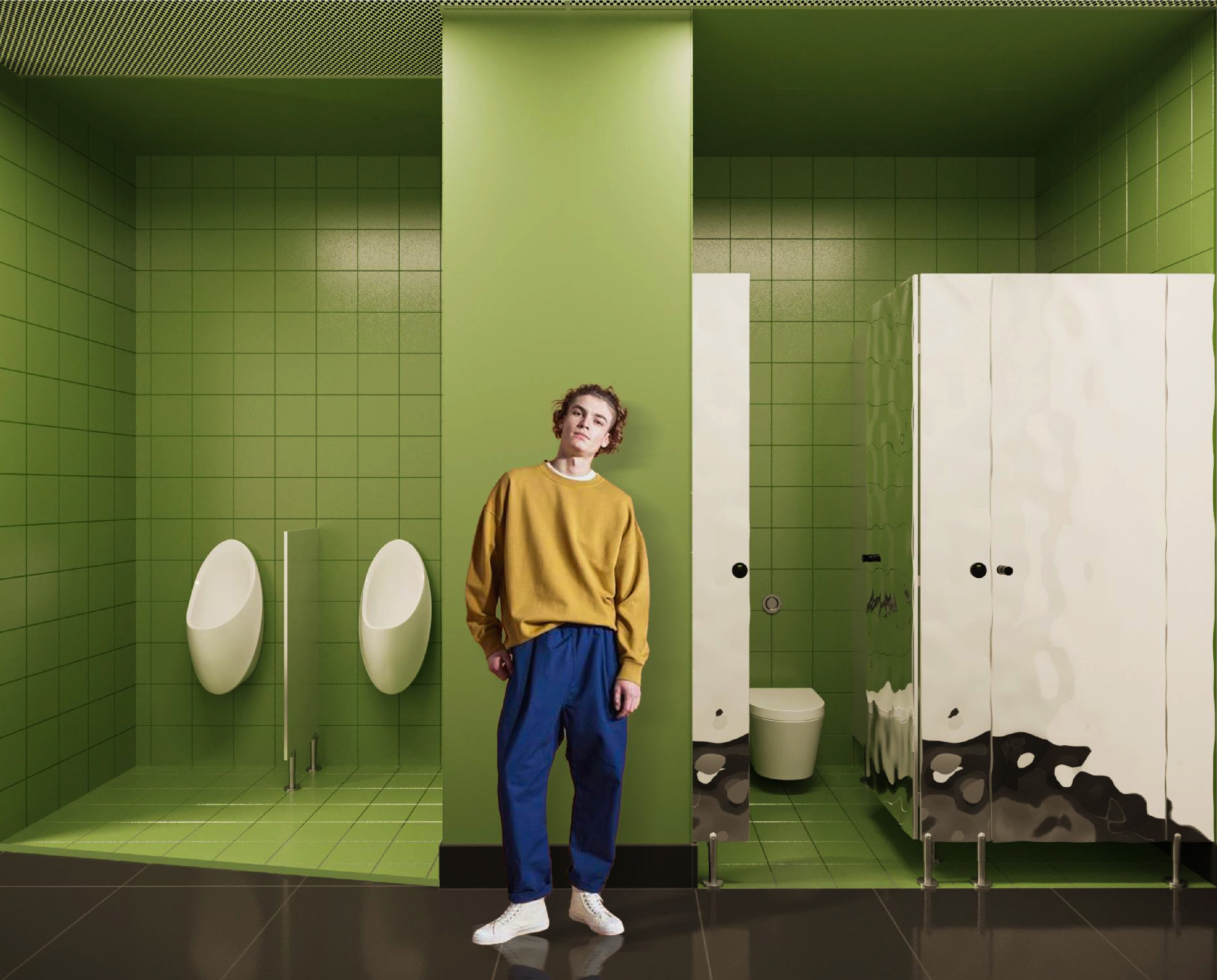 Yerevan Mall Kinopark公共厕所丨亚美尼亚丨Archangel Architects-9