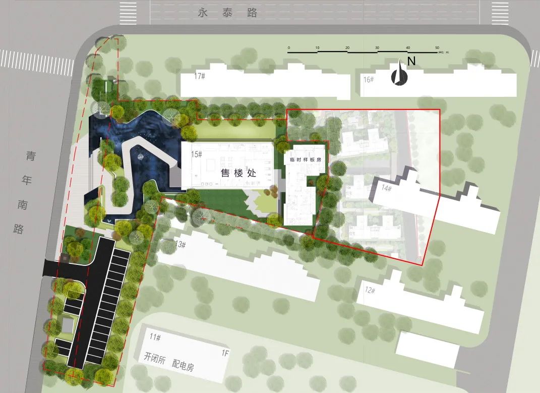 狭小场地内的丰富空间层次 | 新力·璞园-8