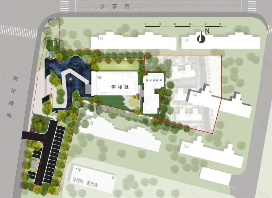 狭小场地内的丰富空间层次 | 新力·璞园-8