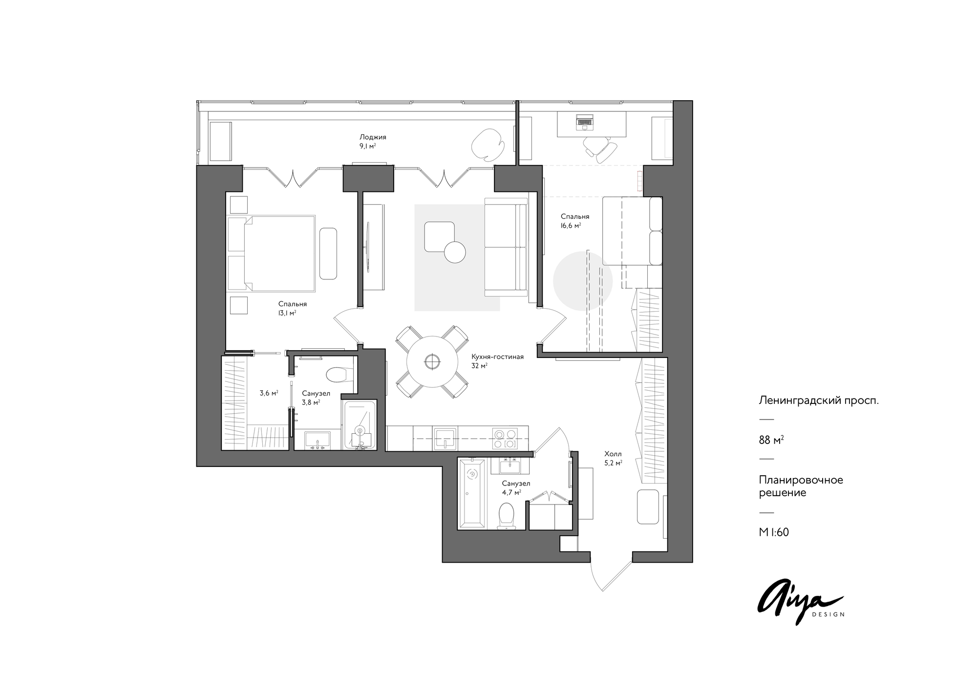Novopeschanaya 别墅设计 | 室内外空间和谐融合，打造舒适生活环境-3