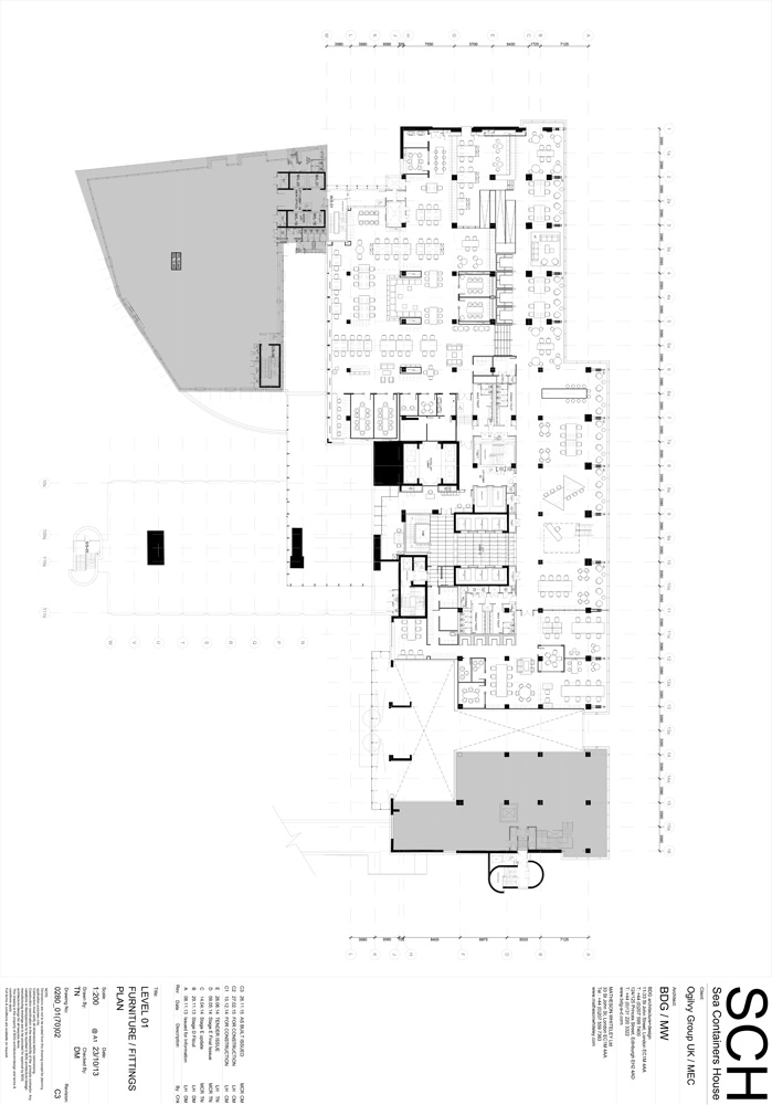 伦敦 Sea Containers 建筑翻新 | 颠覆传统的创新办公空间-43