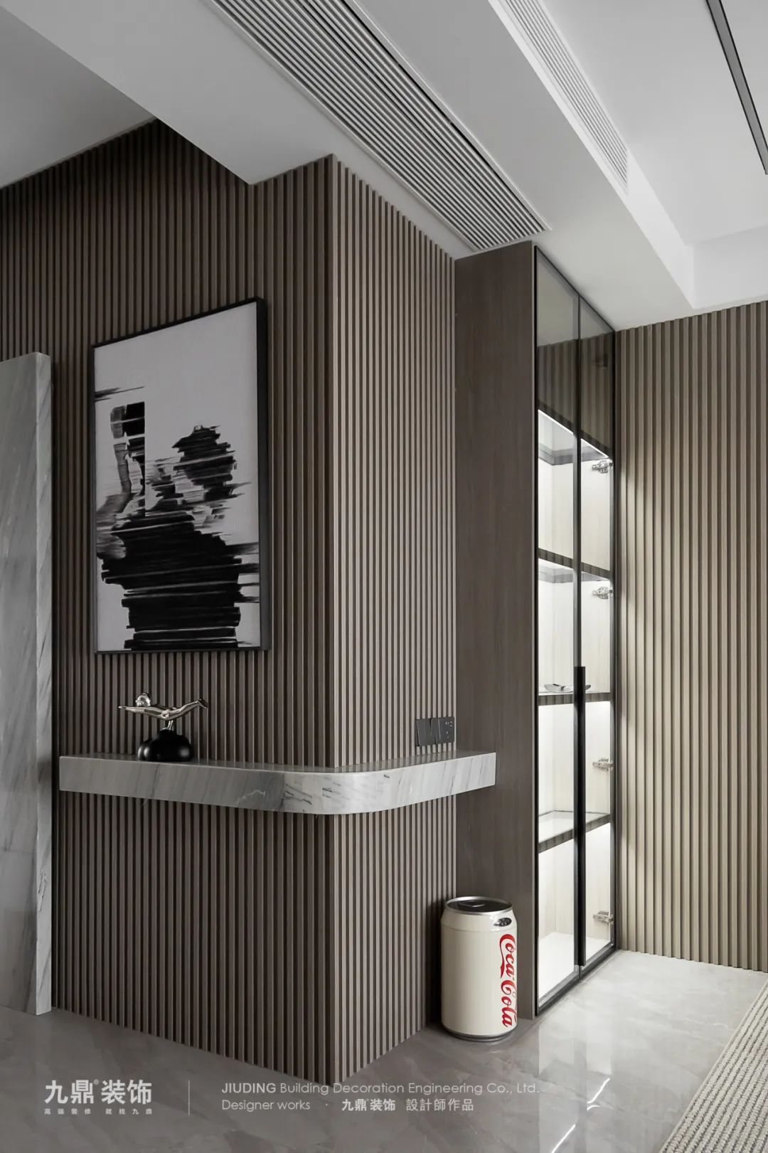 杭州春江彼岸现代轻奢风设计丨中国杭州丨九鼎装饰-34