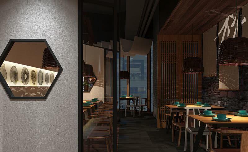 杭州品尚设计中秋万达店主题餐厅设计-17