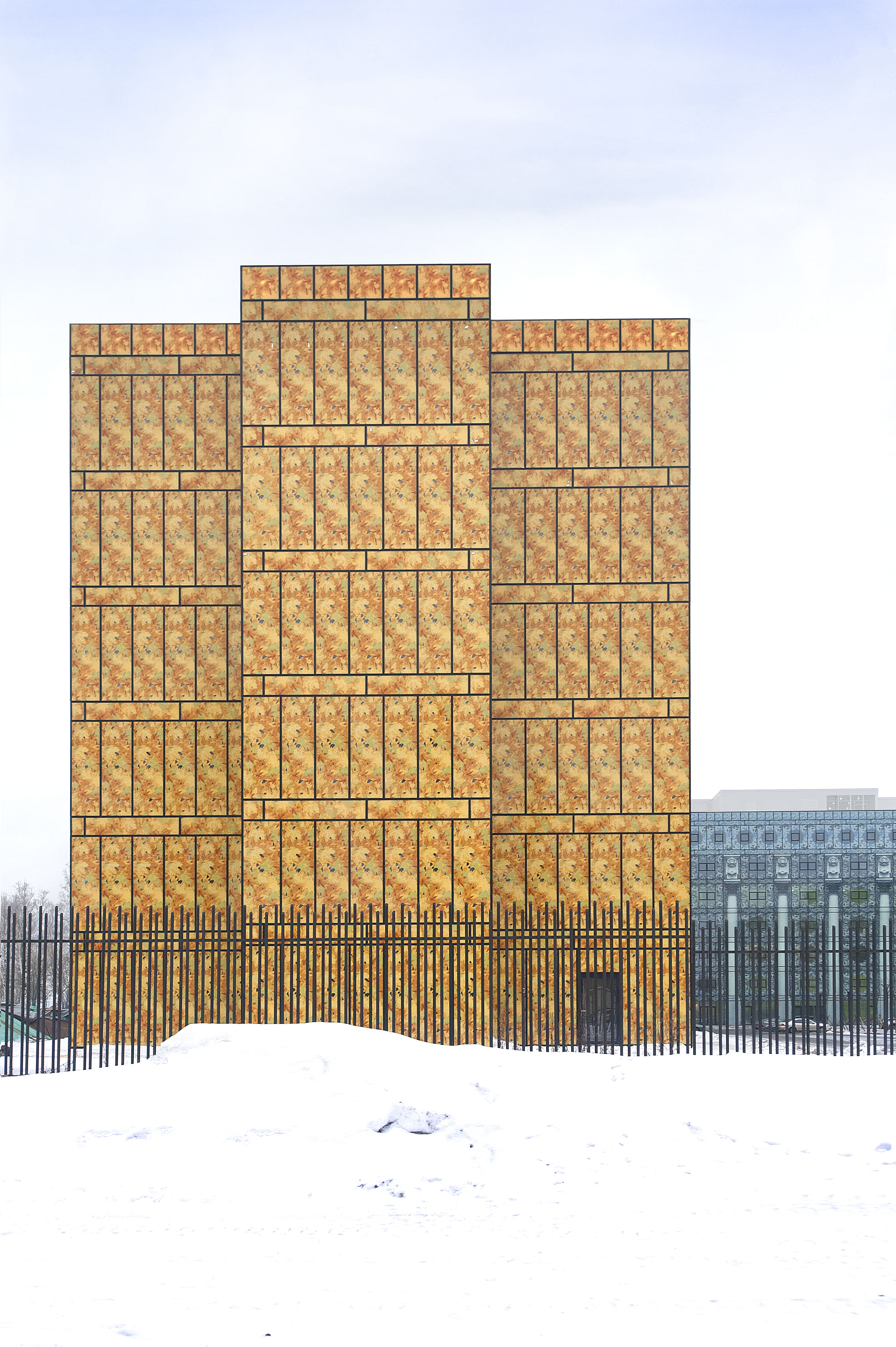 俄罗斯圣彼得堡四季建筑群丨Tchoban Voss Architekten-20