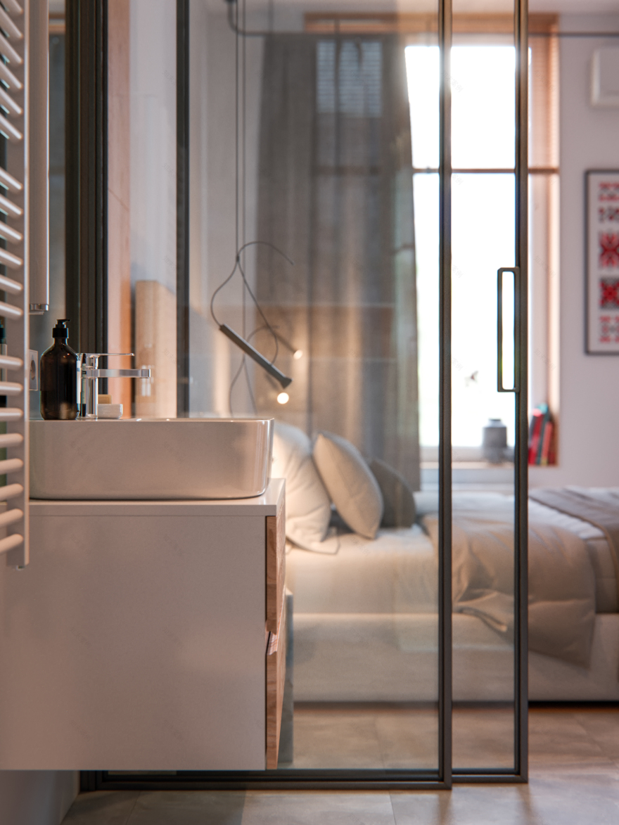 人工智能酒店客房(第二部分)丨乌克兰基辅丨Archinarium-25