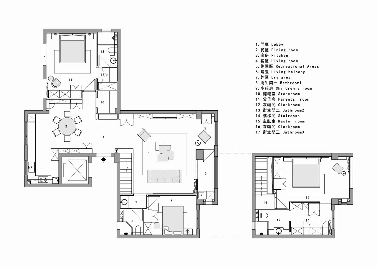 內简外繁丨中国浙江丨家和丽舍空间设计-32