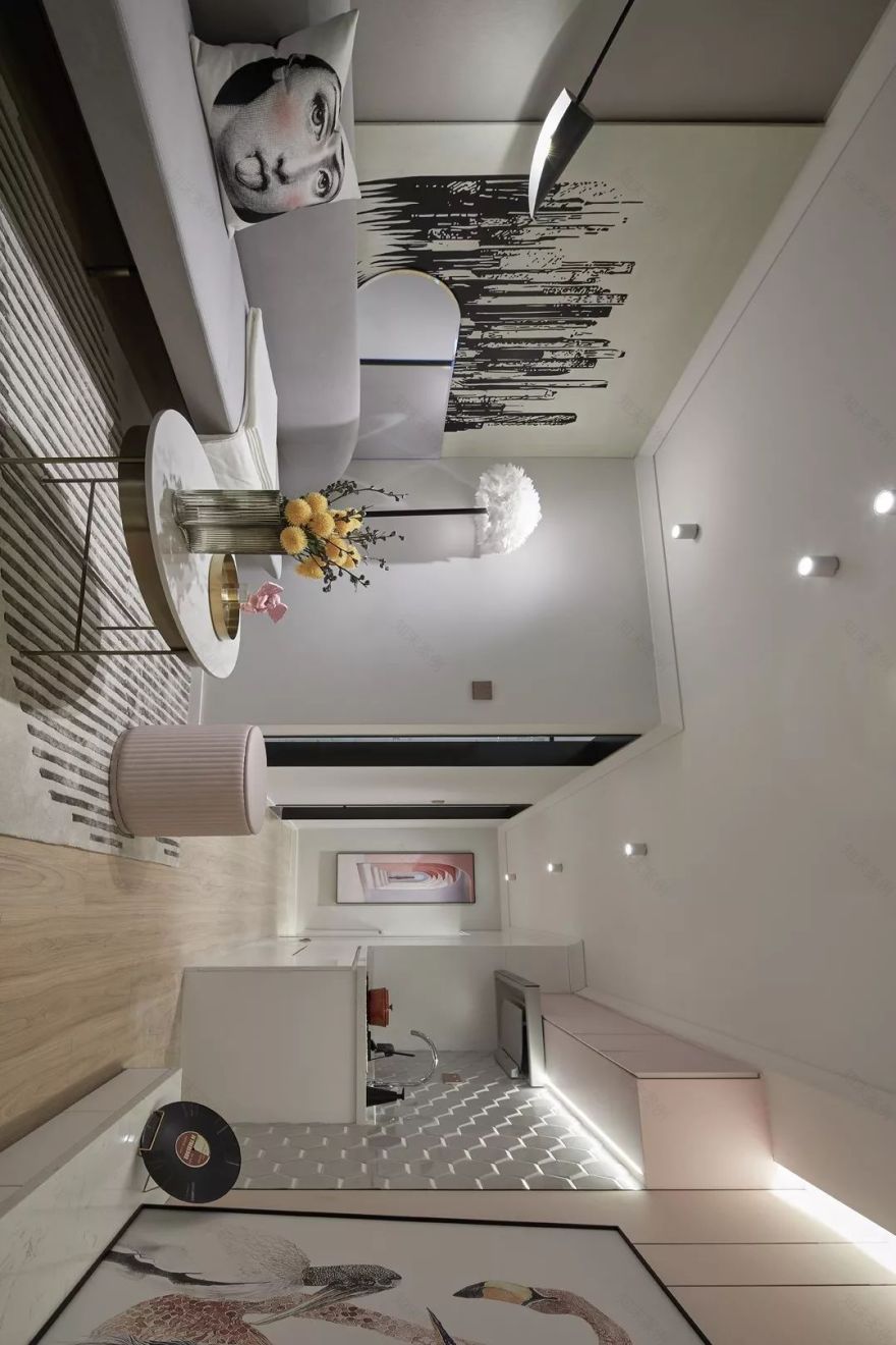 绿地兴港·航都会 | 小空间大欢喜的室内设计-73