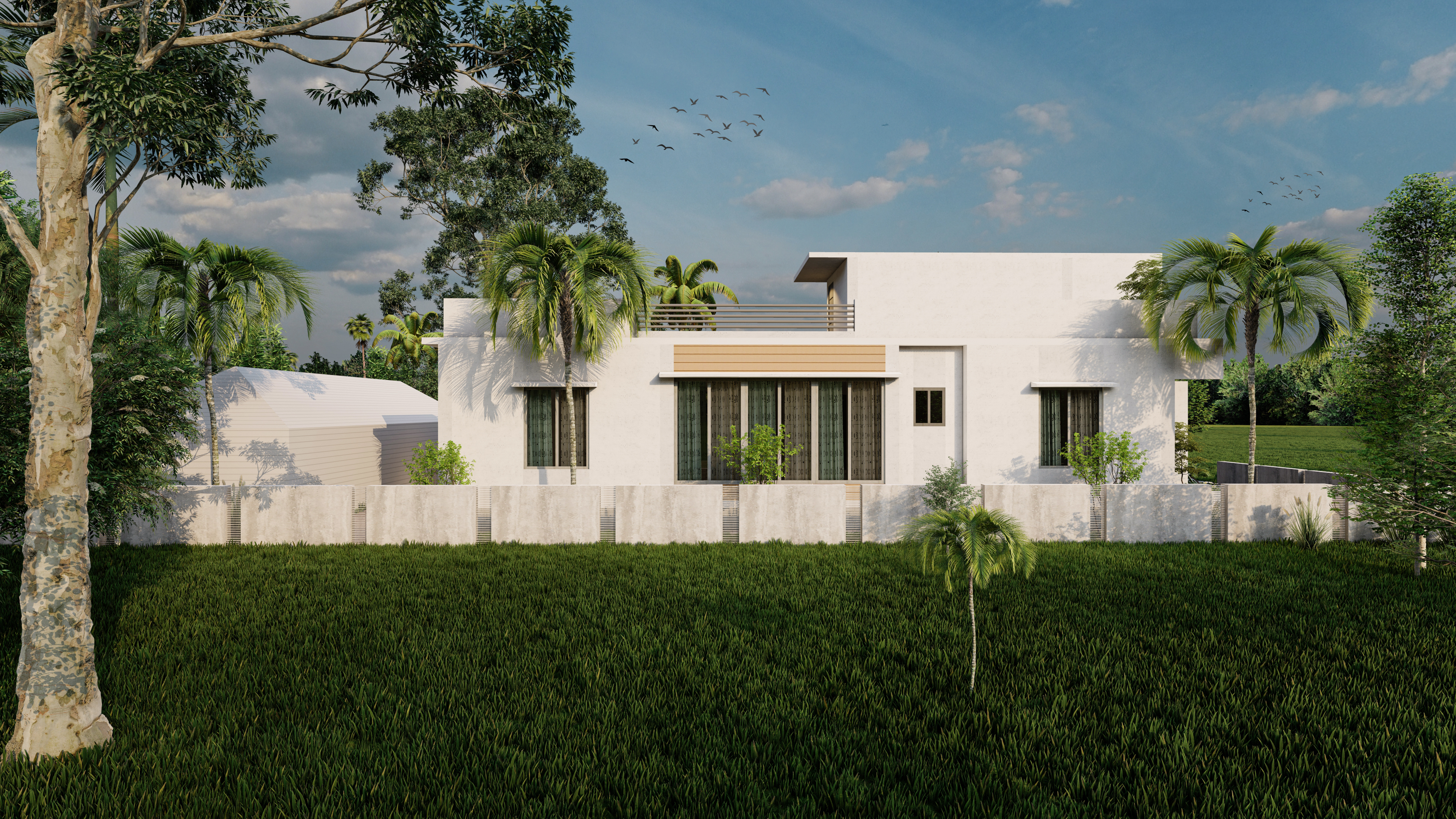 Village House at Joregachha,Bogura 自建别墅-4