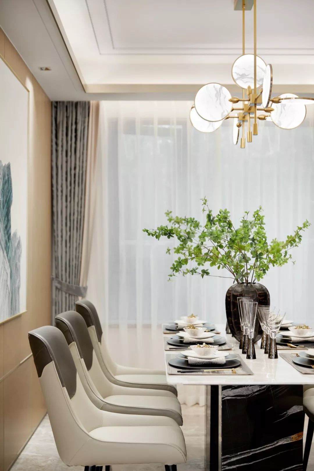 千舍作品 |新中式的美学盛宴 — 雍荣府128洋房-47