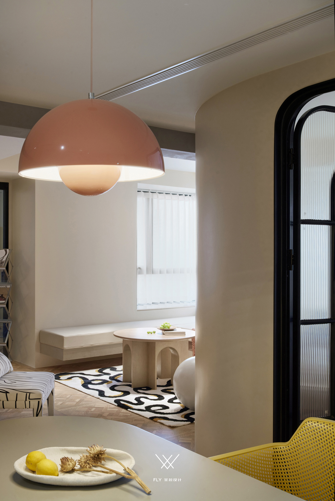 杭州和谐嘉园轻法式温馨住宅设计丨中国杭州丨菲拉设计-14