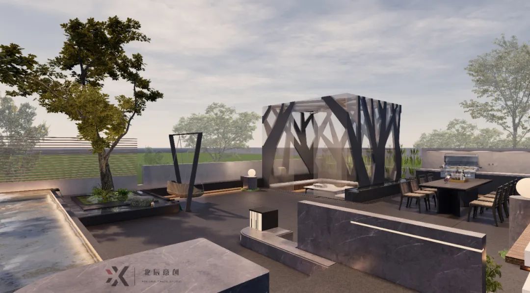 福州金桥花园摩登都会——北辰意创打造现代美学空间-93