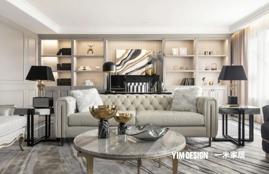 美式复式,优雅精致生活空间-15