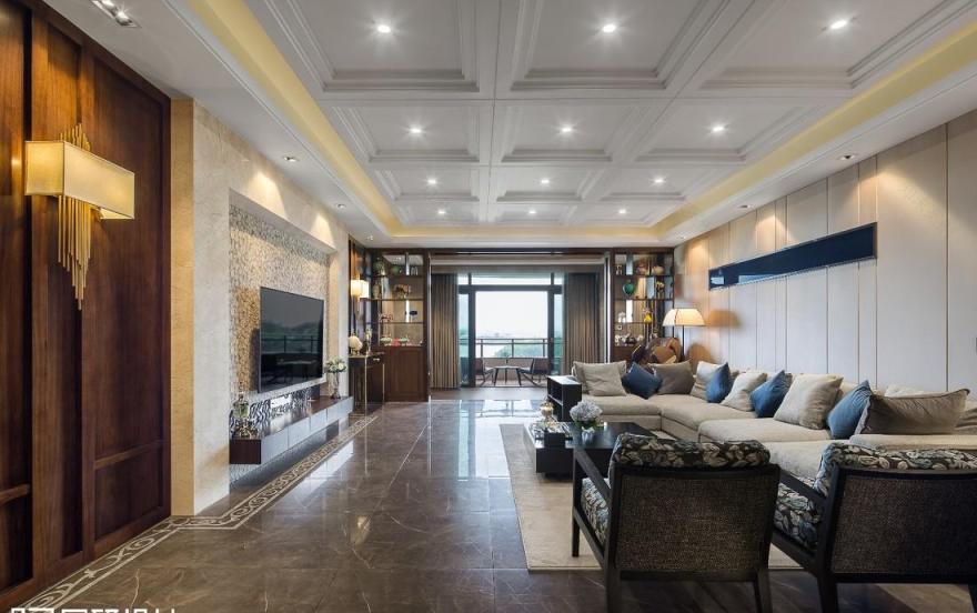 轻奢禅意空间,美式家具体验-8