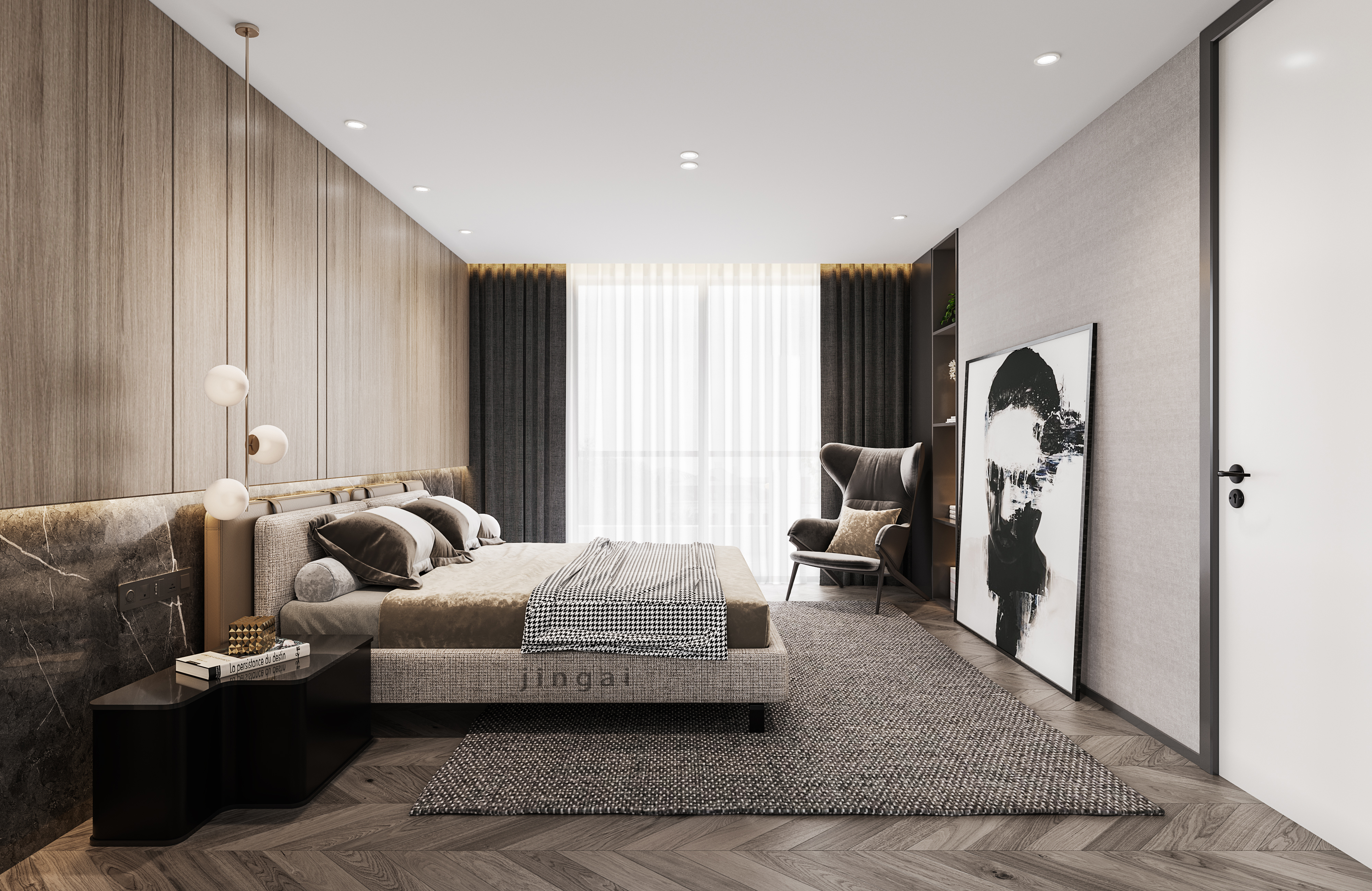 现代简约别墅设计 | CR 渲染器与 PSCC 的完美结合-16