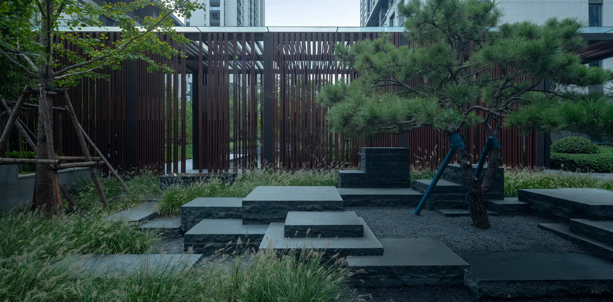 郑州永威城·观澜庭 | 公园社区中的生态景观设计-4