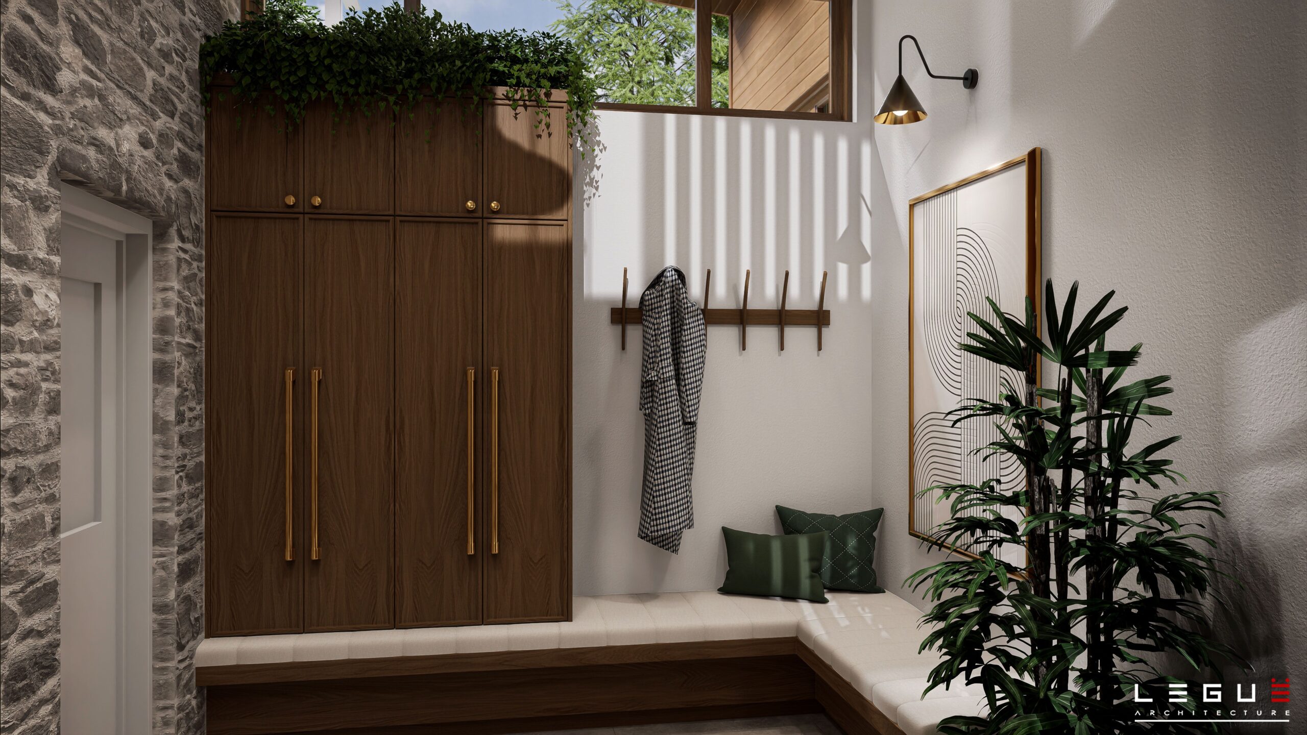 户型图 Ë·241 

注：Plan de maison常见意思是房屋平面图；户型图 ，这里Ë·241不太明确具体所指，按原文保留呈现 丨LEGUË architecture-23