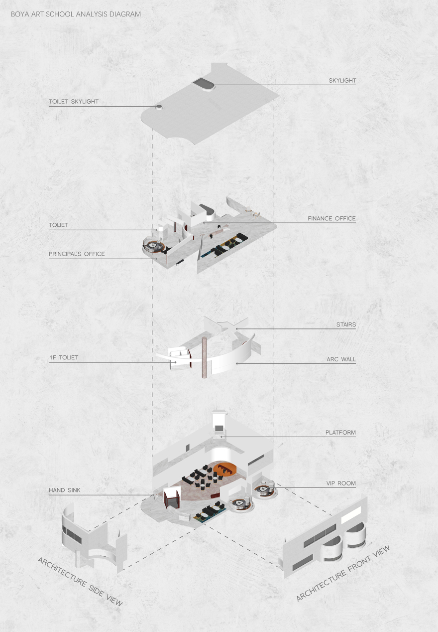美术培训画室接待厅设计-40
