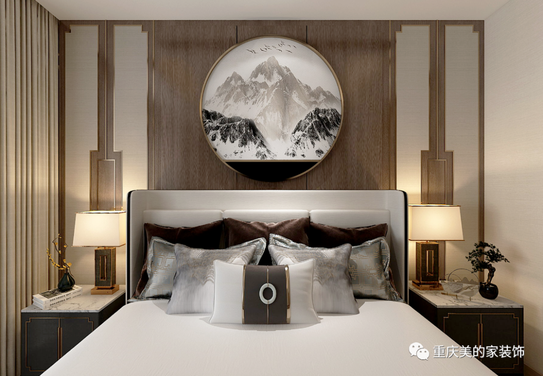 风雅千年 | 新中式博翠天悦洋房设计-88