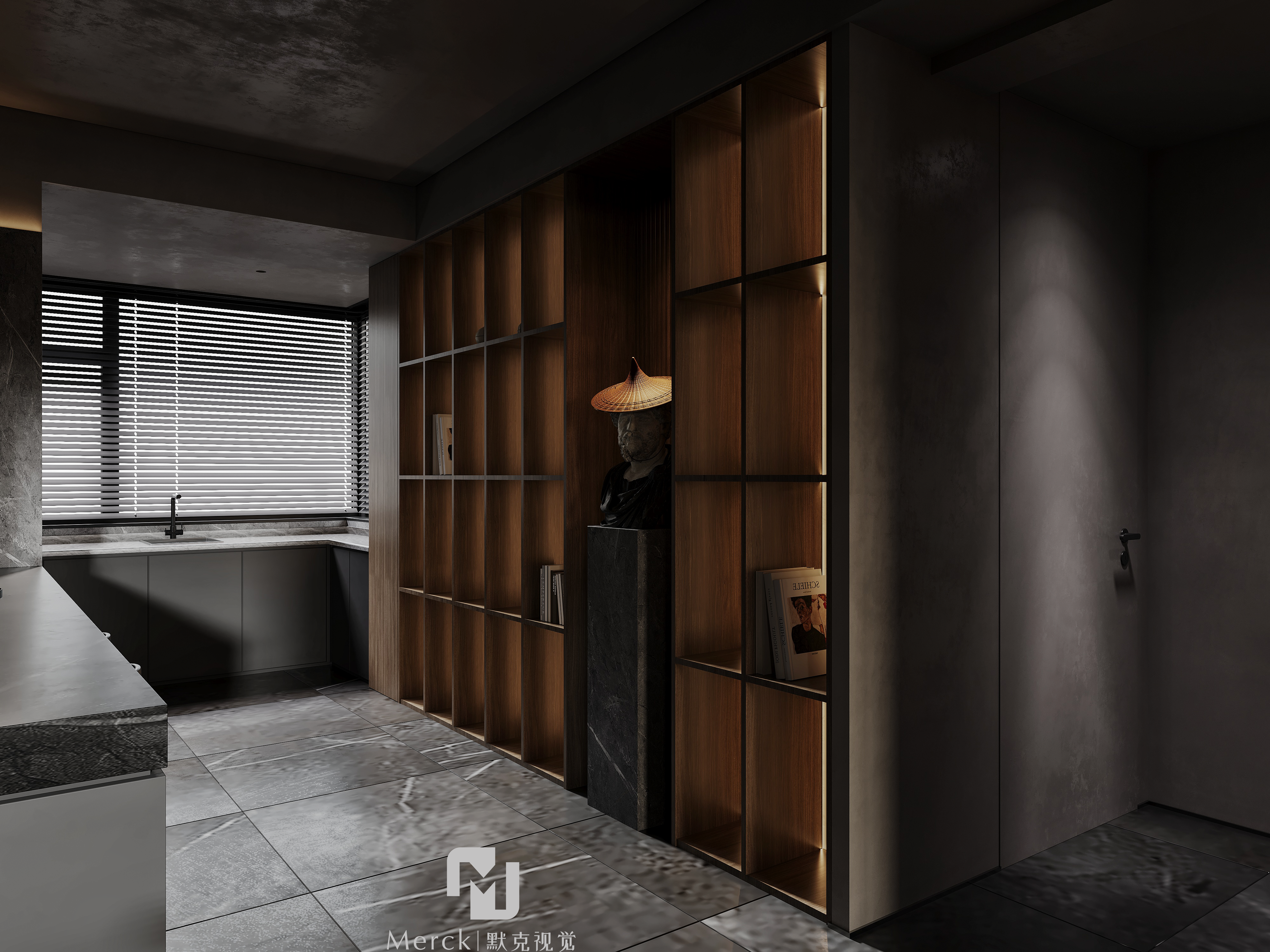 高冷暗黑系视觉设计丨中国南京丨Merck 默克视觉设计-10