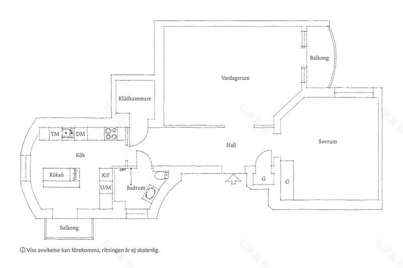 冷调北欧风,自然温暖家居空间-29