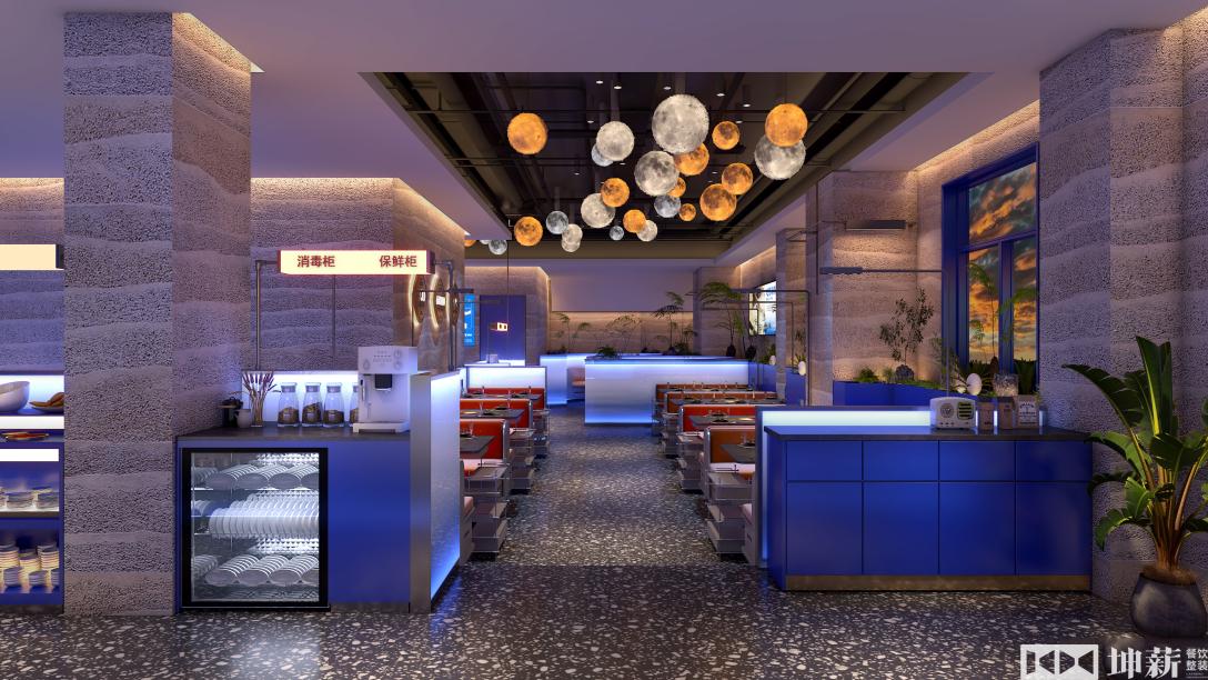 大河宴麻椒鱼万科天山府店丨中国新疆丨坤薪整装-25