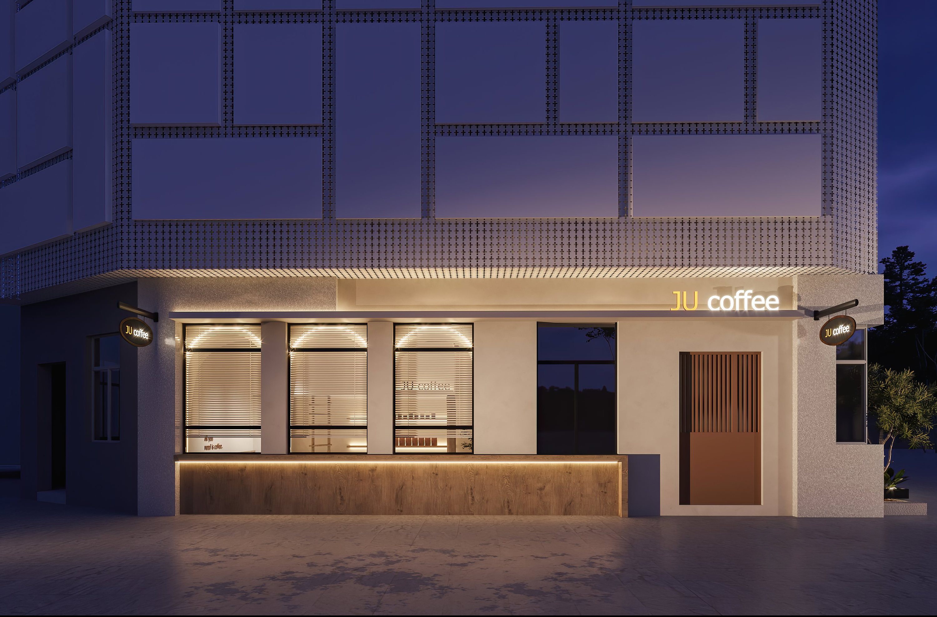 【咖啡厅】现代咖啡店-2