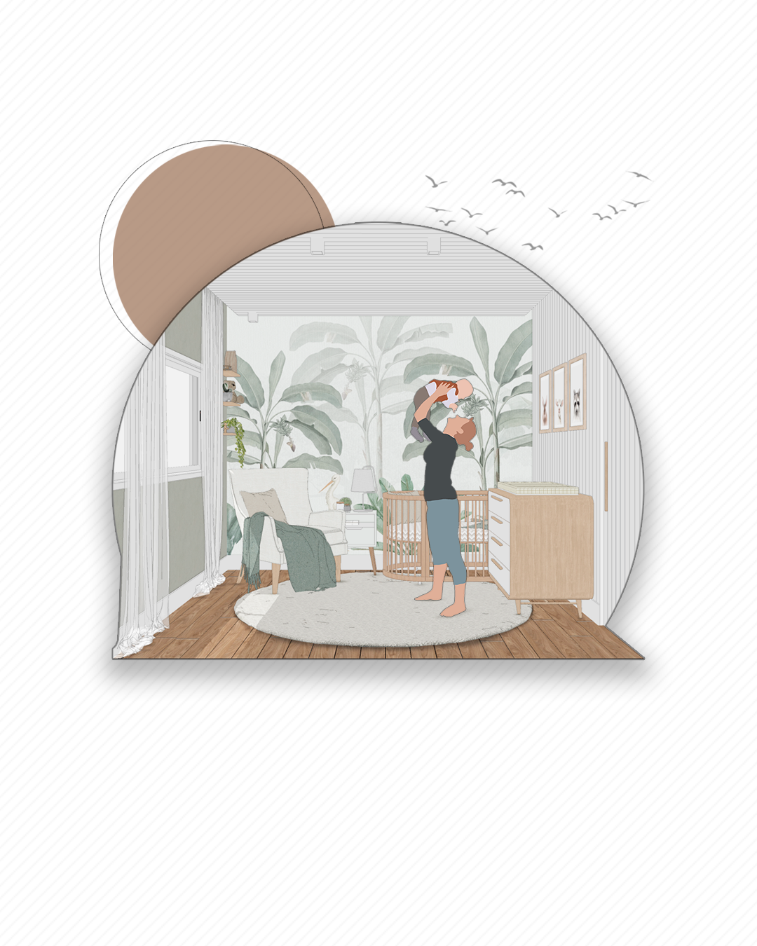 Lev Baby 卧室设计丨法国巴黎-13