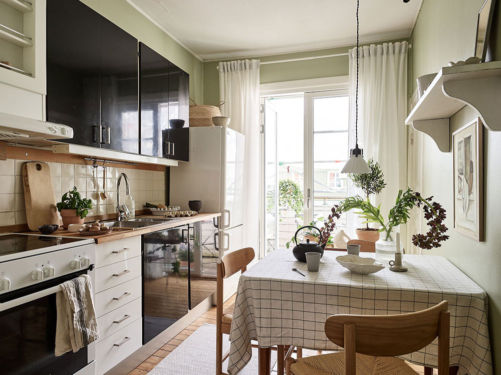 哥德堡舒适的灰米色公寓-9