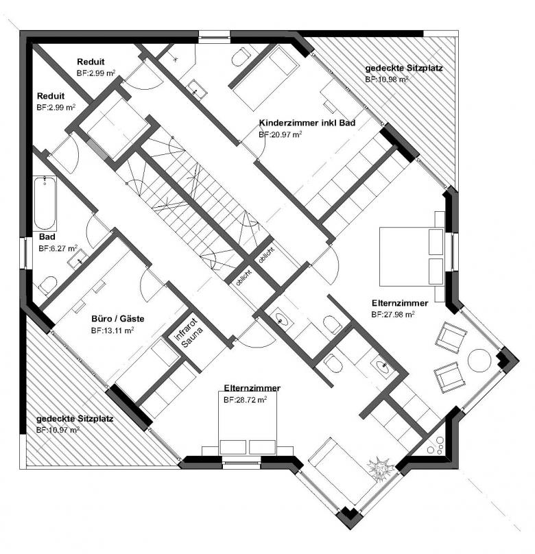 haefele schmid architekten ag丨«Mohawk» Doppel EFH丨瑞士-5