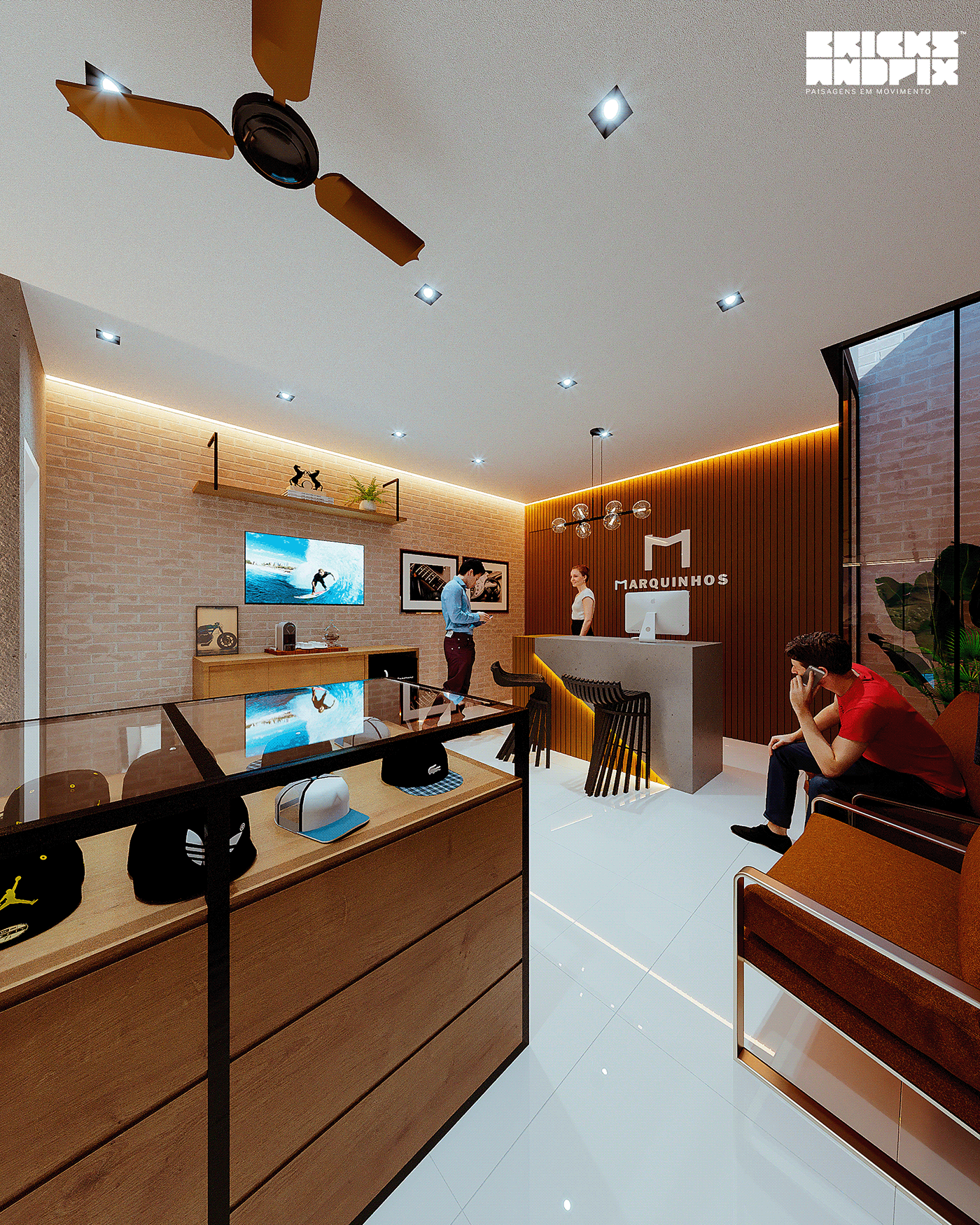 男装店 CGI 设计丨Andreia Vieira-5